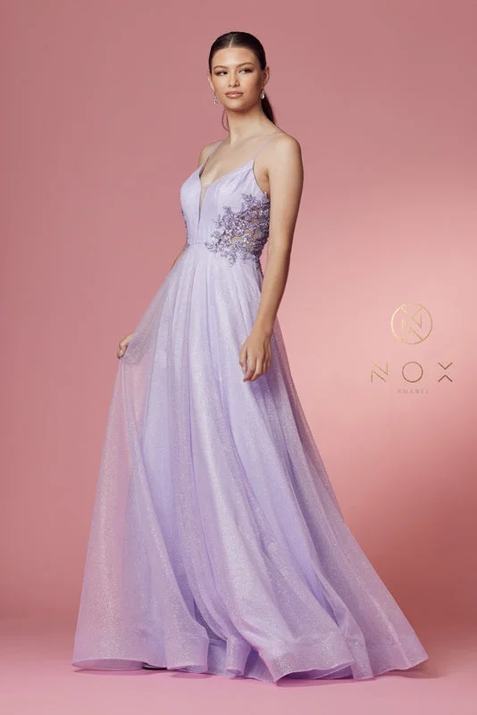 Nox Anabel's Dreamy Mesh Gown: A Vision for Romantic Evenings