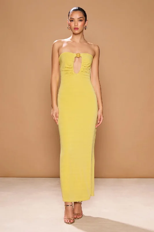 Sonya Vicenza Dress - Giallo