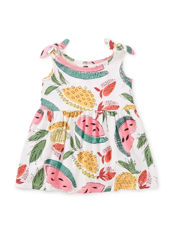 Tie Shoulder Baby Dress - Milli D'Aiello Fruta