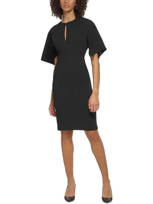 Womens Work Short Sheath Dress