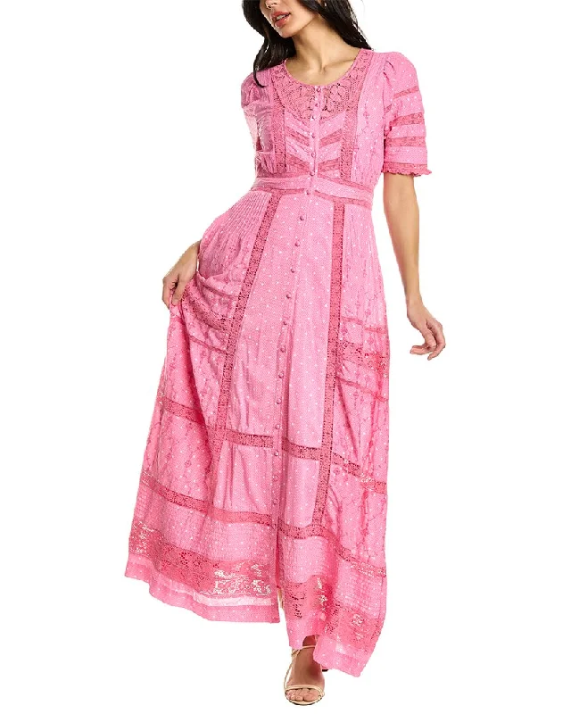 LoveShackFancy Victorian Maxi Dress Full Maxi Skirt